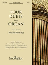 Four Duets for Organ Organ sheet music cover